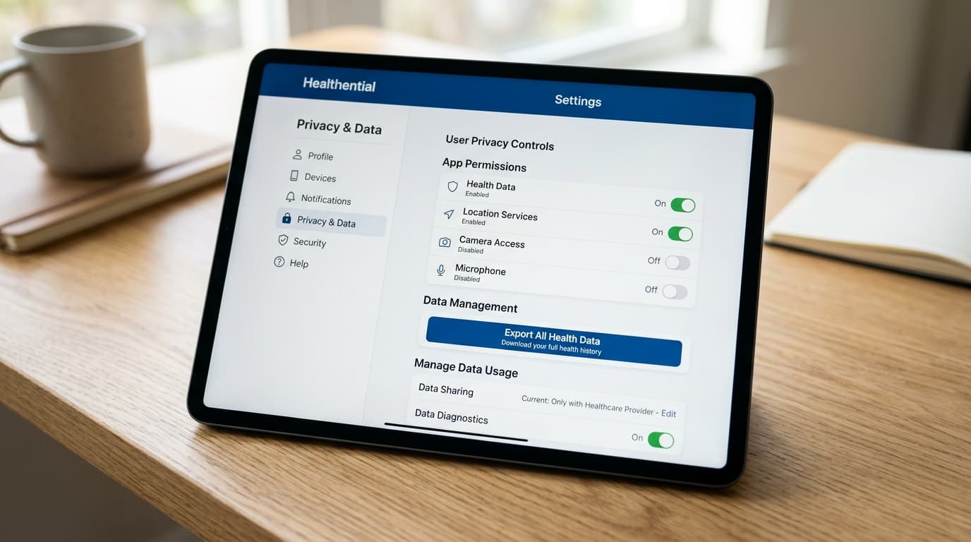 What Data You Control in Health Tracking Apps